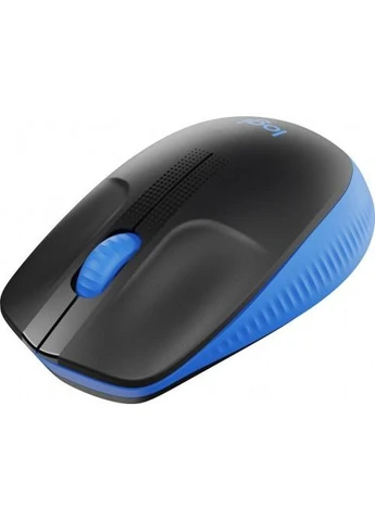 Миша M190, Blue/Black, USB, бездротова, оптична, 1000 dpi, 3 кнопки, 1xAA (910-005907) Logitech (322245283)