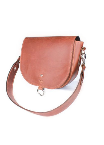 Жіноча шкіряна сумка Ruby L світло-коричнева вінтажна The Wings (348358677)