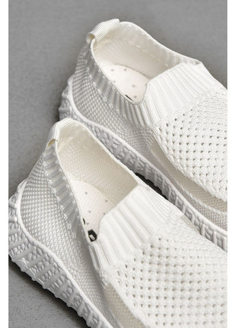 Белые демисезонные кроссовки детские белого цвета Let's Shop