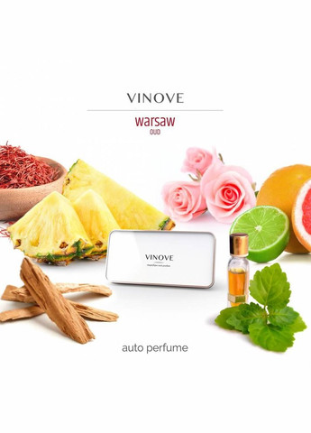 Аромат в машину (картридж) Варшава (Warsaw) VINOVE (328606544)