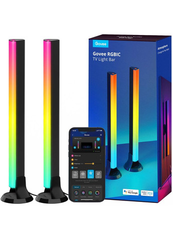 Набор подсветки H6046 Flow Plus Light Bars RGBIC Black (H6046311) Govee (322936008)