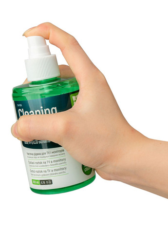 Рідина спрей для екрана 200 мл для очищення монітора, ноутбука, телефона, смартфона, телевізора Colorway (337363050)