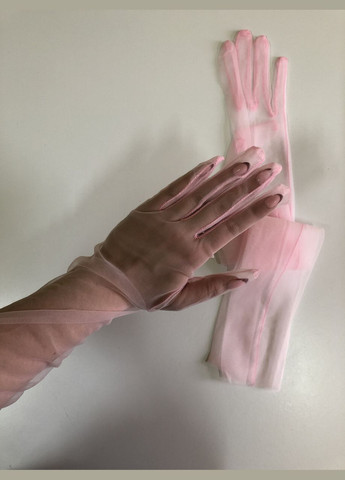 Фатиновые длинные перчатки (арт.7021) No Brand (348431065)