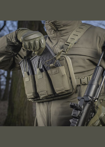 Подсумок эластичный на 1 магазин Elite Ranger Green M-TAC (315147872)