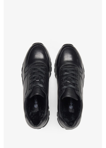 Чорні Зимовий кросівки, колір чорний Estro