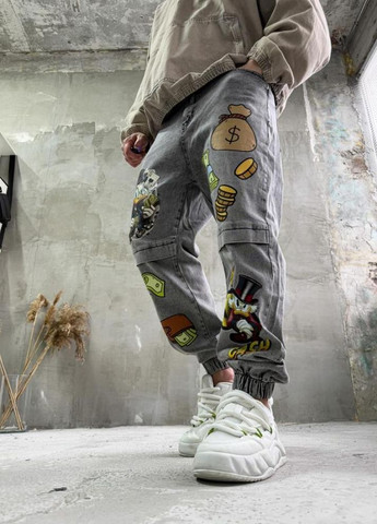 Джинси чоловічі джогери осінні весна осінь No Brand (323460528)