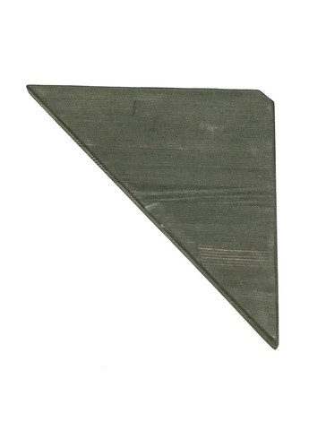 Угловая настенная полка из дерева Пунта 40 мокко (УНП-400410) No Brand (328082539)