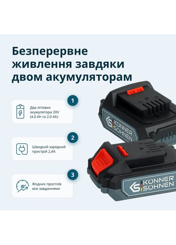 Дриль Konner&Sohnen (371632837)