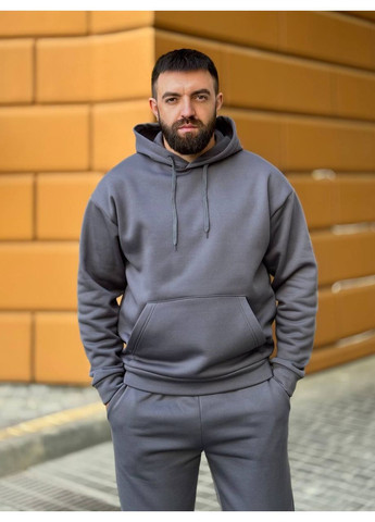 Теплый мужской костюм с капюшоном Fashion (369327126)