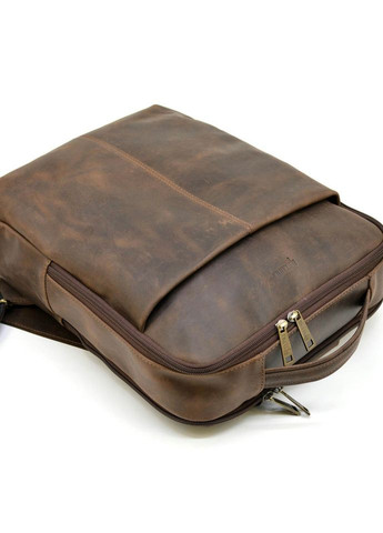 Шкіряний чоловічий для ноутбука рюкзак коричневий RC-7280-3md TARWA (306373273)