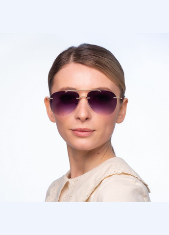 Сонцезахисні окуляри Авіатори жіночі LuckyLOOK 504-722 (289360598)