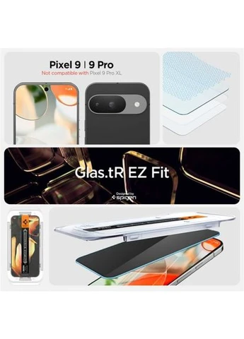 Захисне скло антишпигун Glass tR EZ Fit Privacy 2 шт. для Google Pixel 10 | 10 Pro | 9 | 9 Pro (AGL09312) Spigen (402491812)
