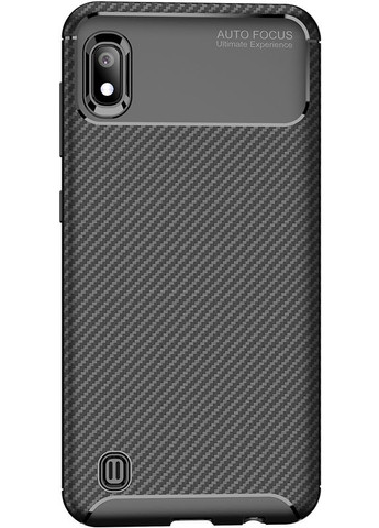 Чехол-накладка TPU Carbon Fiber 1,5mm Case Samsung Galaxy A10 Black Toto (301780461)