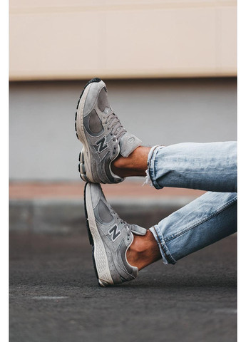 КРОСІВКИ ЖІНОЧІ NEW BALANCE 2002R GREY V2 НЬЮ БЕЛАНС 2002R No Brand сірі демісезони (368869519)