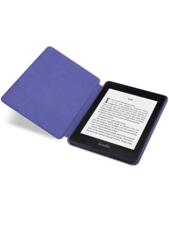 Чехол Kindle Paperwhite Leather Cover (10 Gen) Indigo Purple Amazon (317269859)