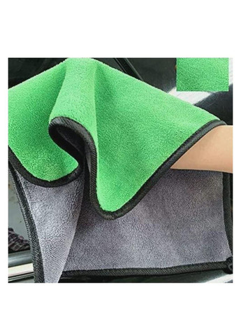 Набір рушників для машини мікрофібра Bossnice 30x30 сірий, 3 шт. China (354827576)