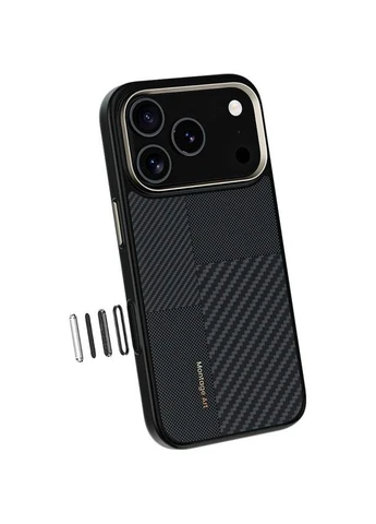 Чохол Montage ArmorPro Kevlar Case 600D/1500D Magnetic для Apple iPhone 17 Pro Max Black [145678] Benks (399436346)