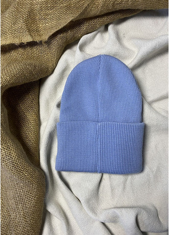 Двухслойная шапка для детей и подростков с отворотом, утеплённая флисом, для холодной осени и зимы Talvi Твіст (370369514)