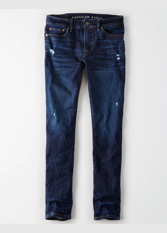 Темно-синие демисезонные джинсы slim taper ae4795m American Eagle