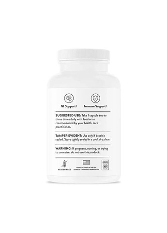 Берберин (Berberine) 200 мг 60 капсул Thorne Research (361119392)