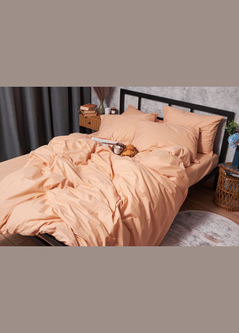 Комплект постільної білизни Бязь Gold Люкс євро 200х220 наволочки 2х70х70 (MS-820003267) Moon&Star Cream (288043743)