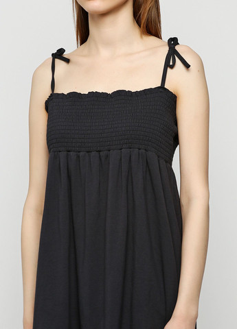 Летний женский сарафан розово-черный Billabong