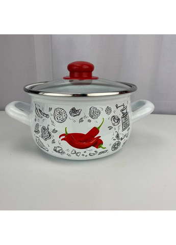 Кастрюля Перчинка 20 см 4.0 л (GTT-120-WP) Gusto (307994308)