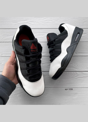 Черно-белые кроссовки мужские jdr st white Stilli