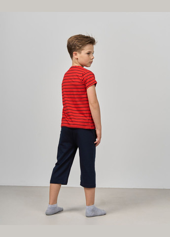 Червона комплект з капрі для хлопчика Tom John