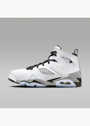 Білі кросівки чоловічі flight club 91 white 555475-102 Air Jordan