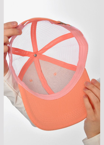Кепка жіноча персикового кольору Let's Shop (331600769)