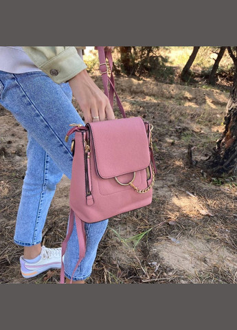 Якісний жіночий рюкзак сумка Рожевий(BRT) Brettani (336552065)