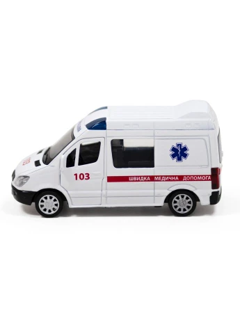 Автомодель дитяча Швидка допомога MERCEDES-BENZ SPRINTER TechnoDrive 250295 інерційна No Brand (326838972)