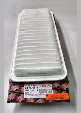 Фильтр воздушный 20-02-265 Хайлендер, Лексус GX 2001–2007 OEM 17801-0D060 Ashika (345735384)