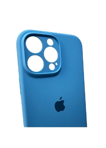 Чехол для смартфона Silicone Full Case AA Camera Protect для Apple iPhone 16 Pro 49, Cornflower Silicone Case (382475037)