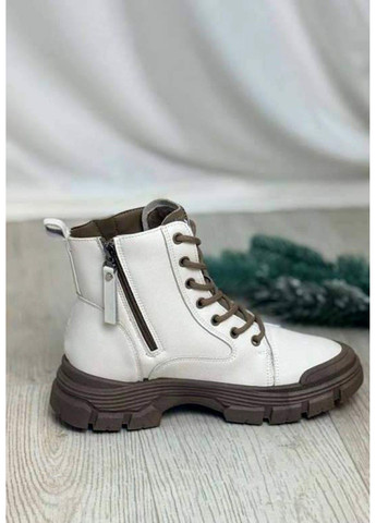 Черевики жіночі зимові на хутрі бежеві (N032-1) Loretta (366439925)