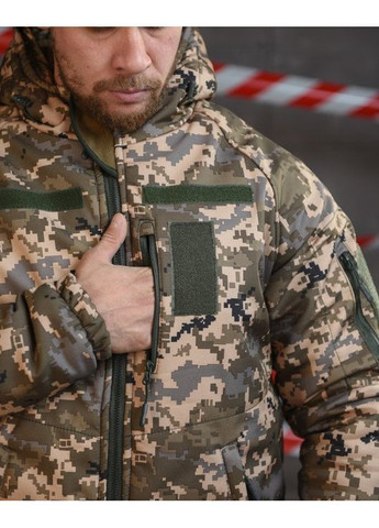 Армейский мужской зимний костюм 3 в 1 Omni-heat пиксель Freedom