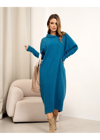 Бирюзовое повседневный платье 14366 s бирюзовый ISSA PLUS