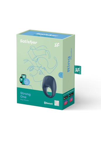 Ерекційне віброкільце Strong One Satisfyer (298578573)