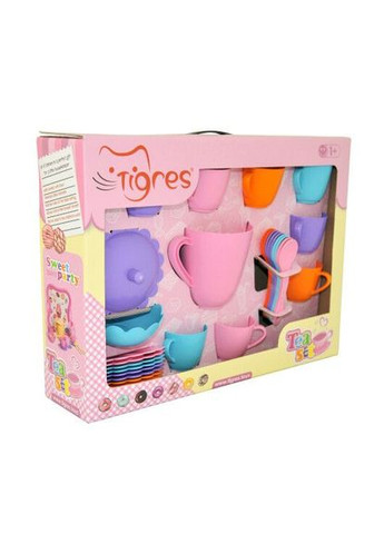 Набор Tigres игрушечная столовая посуда Ромашка 28 эл (39391) Тигрес (364114932)