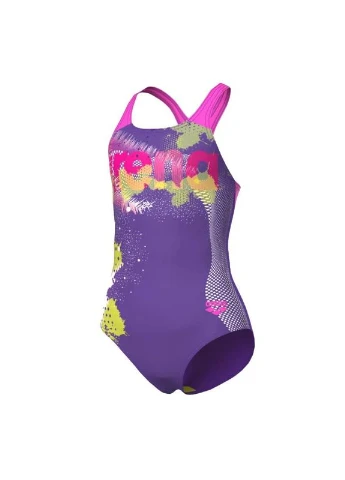 Комбинированный демисезонный купальник детский light tricks swimsuit swim pro (008309-990) Arena