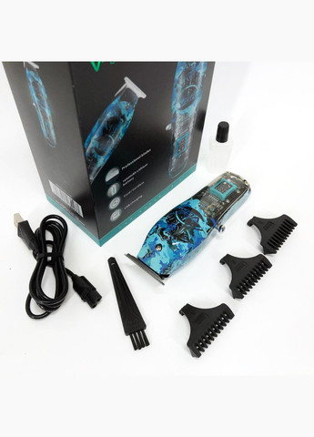 Тример для волосся та бороди професійний V-923 акумуляторний з LED-індикатором VGR (364665417)