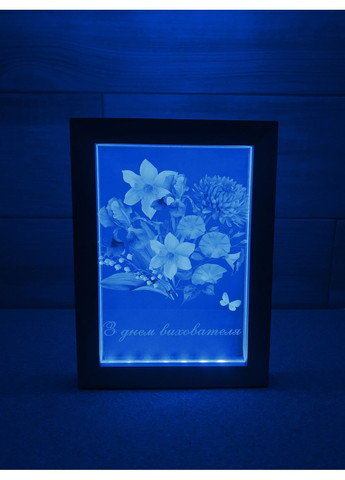 Рамка ночник с активной подсветкой С днем воспитателя Creative (355396832)