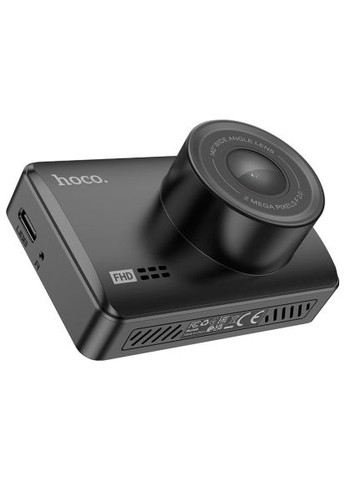 Відеореєстратор DV3 Driving recorder with display dual-channel Black (6942007608183) Hoco DV3 Driving recorder with display dual-channel Bla (369879214)