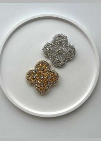 Брошь "ВанКлиф серебряный" HeartLight (338379246)