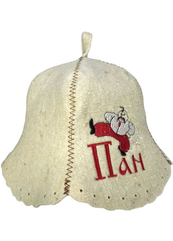 Шапка для бани и сауны из шерсти Пан No Brand (371276155)