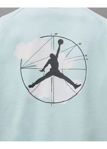 Худі Dri-Fit Sport Graphic Fleece Pullover Hoodie Light Blue FQ6808-346 Air Jordan (399409928)