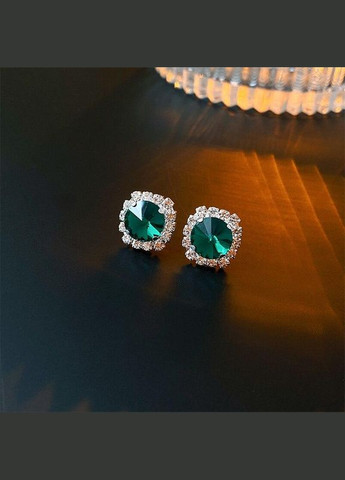 Комплект прикрас з зеленими каменями No Brand Жіночі прикраси (322074290)