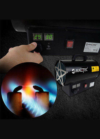 Теплова гармата з термостатом 25 кВт (Польща) Maltec (337342083)