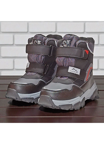 Зимові дутики на овчині для хлопчика,термочеревики на овчині для хлопця,зимові черевики на липучках Tom.M (368545116)